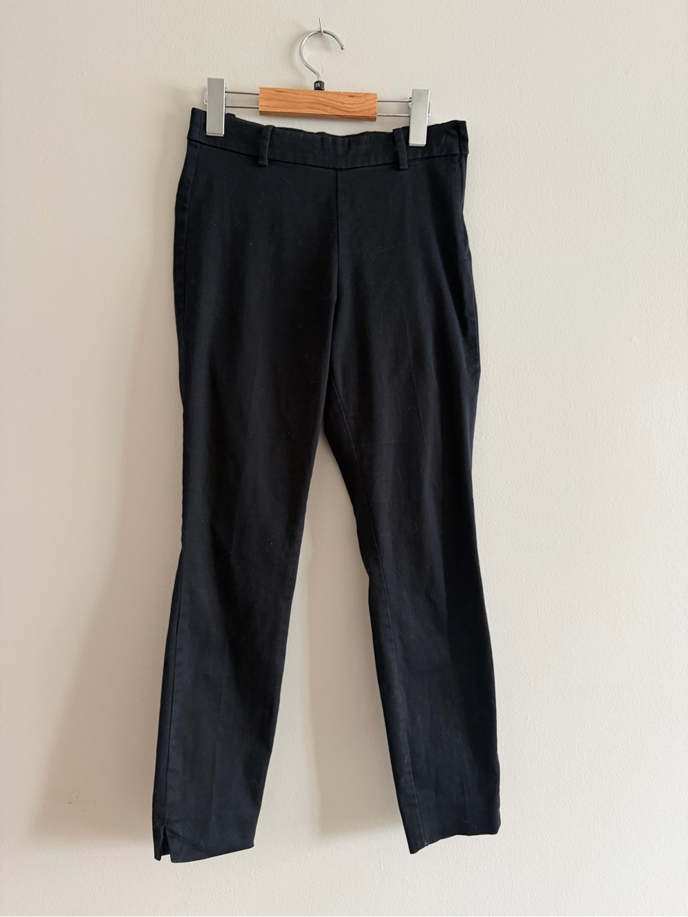 H&M Black Straight-Leg Women's Pants